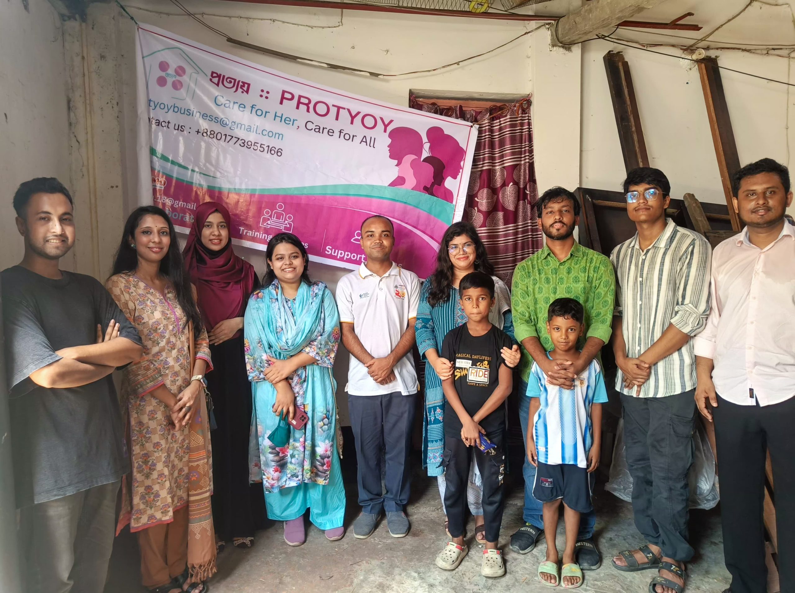প্রত্যয়-এর উদ্যোগে করাইল বস্তিতে ডেঙ্গু, হাম ও যৌনবাহিত রোগ এবং নিরাপদ পানি বিষয়ক স্বাস্থ্যসচেতনতামূলক কর্মশালা অনুষ্ঠিত