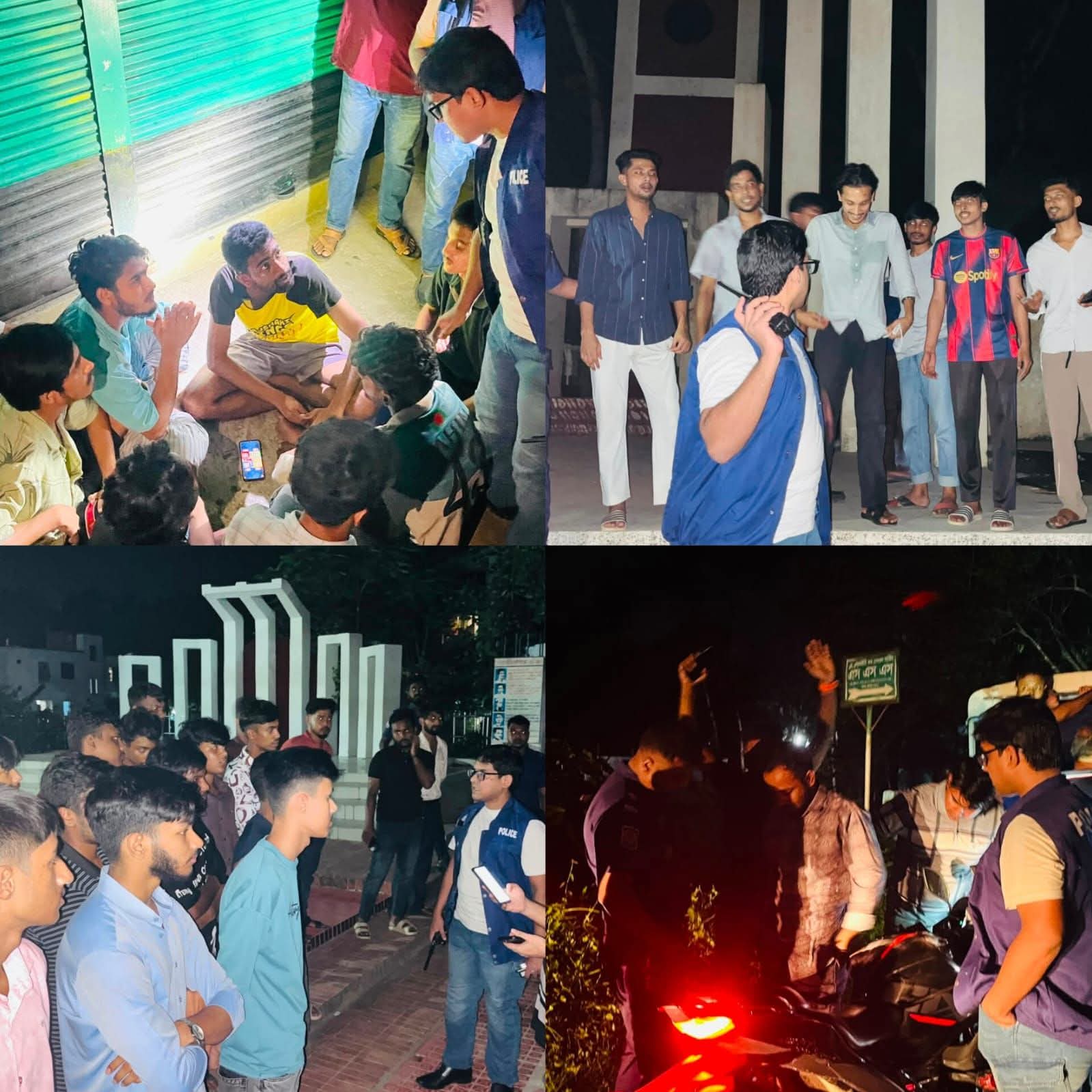 মতলবে কিশোর গ্যাংবিরোধী অভিযানে আটক ৯০